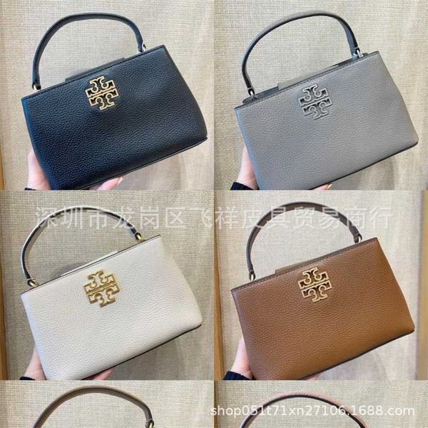 

55% off designer bag 2024 early launch tb new litchi princess fashion trend crocodile pattern cowhide small square crossbody