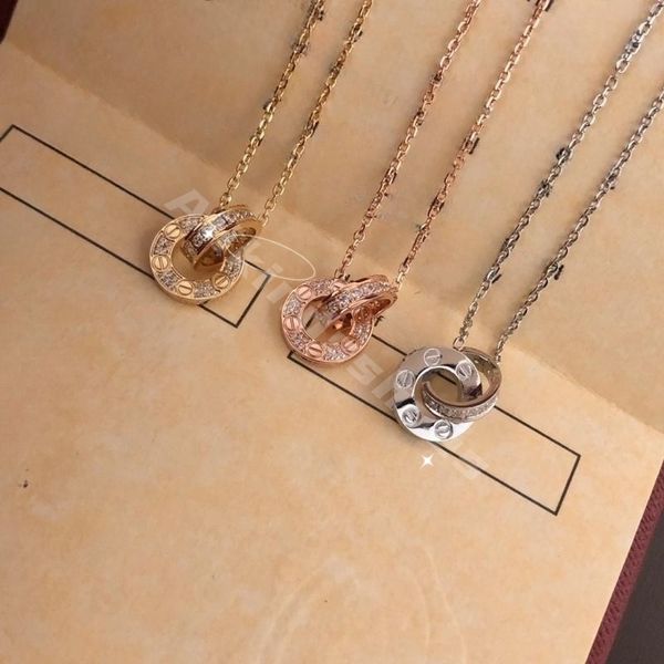 

designer necklace designer for women clover necklace elegant aristocratic temperament luxury sense of fashion pendant titanium steel women&#, Silver