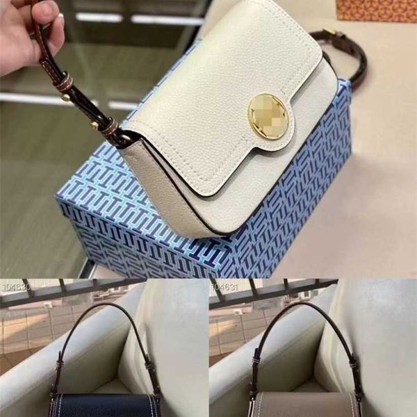 

52% off designer bag 2024 early launch tb women's new felix underarm small square organ litchi pattern cowhide one shoulder crossbody