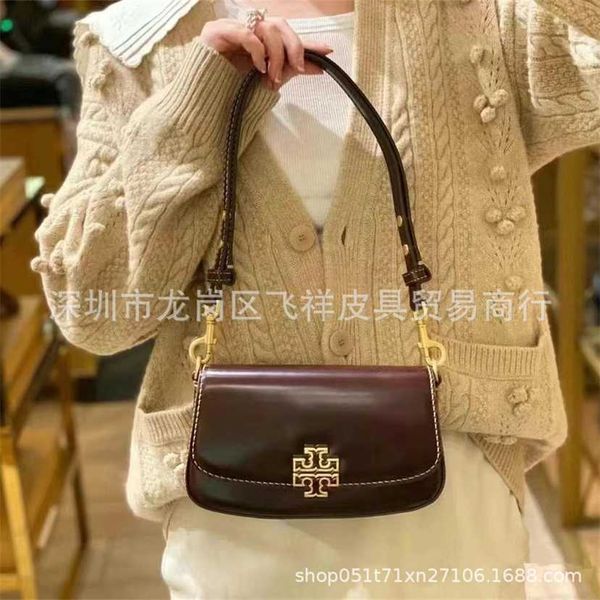 

58% off designer bag 2024 early launch the new tb olay patent leather underarm with stylish crocodile pattern cowhide chain and crossbody le