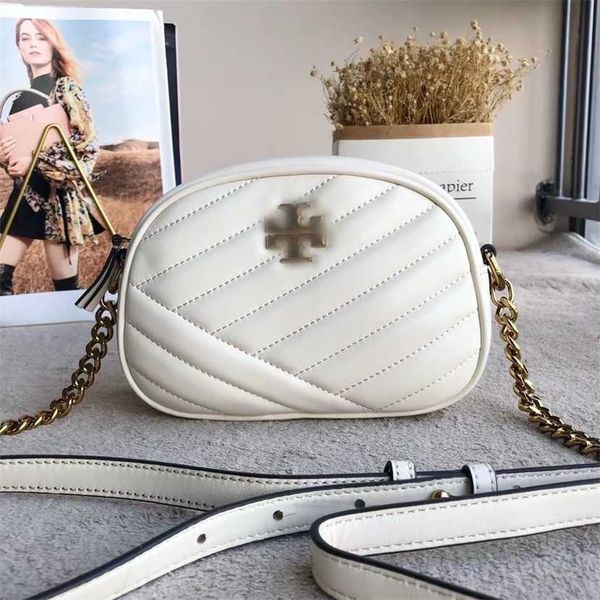 

58% off designer bag 2024 early launch tb girls' kira camera fashion lingge embroidered thread sheepskin small round single shoulder cr