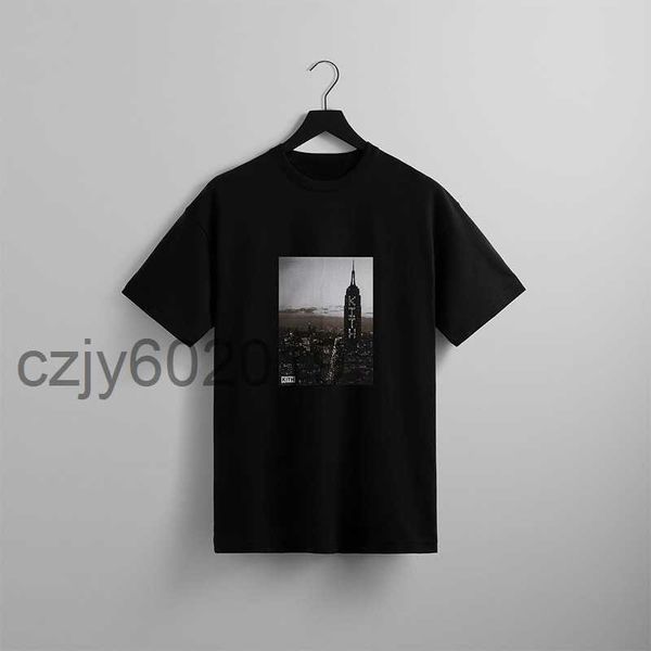 

kitt city lights tee city light t-shirt summer new short sleeveygey, White;black