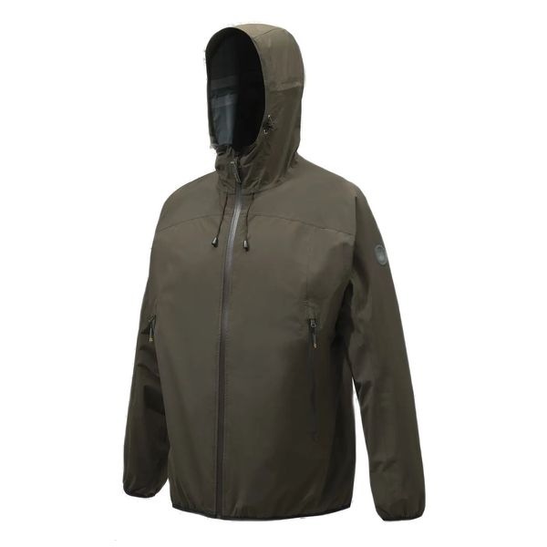 

men's jackets jacket lightweight 3l hunting camping waterproof breathable rain clothing outwear fishing wear 230812, Black;brown
