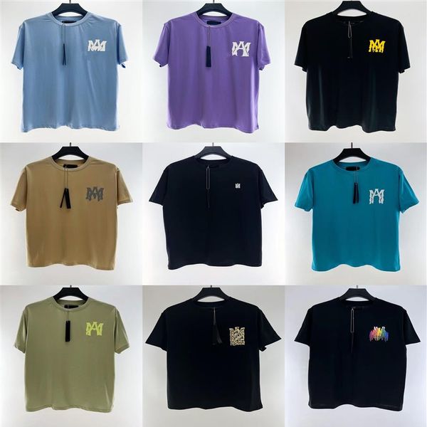 

mens t shirts women 24 style luxurys designers shirt fashiontee high qualit letter print men casual short sleeves clothing street 256n, White;black