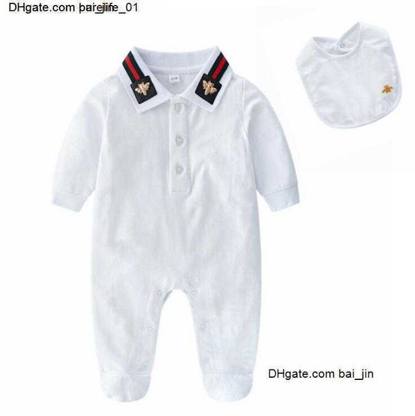 

baby boys girls rompers with bibs toddler long sleeve jumpsuits spring autumn infant onesies kids cotton romper, Blue