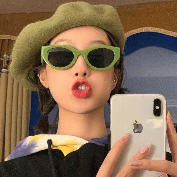 

street p cat eye funny new eyes men trendy concave shaped sunglasses for women uv resistant-, White;black