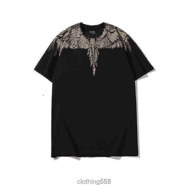 

tees tee t-shirt shirt s guochao mb chao land crack wing cotton street style man 2s1s1, White;black