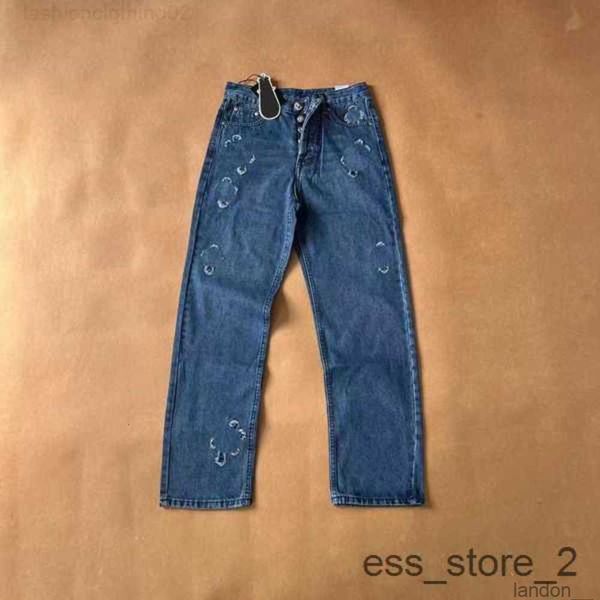 

men's jeans 2023 ch pants mens designer make old washed chrome straight trousers heart prints women men long style 5 bvfn heartshxra, Blue