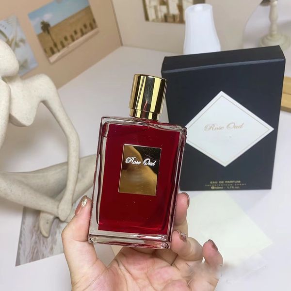 

50ml luxury kilian brand rose oud perfume love don't be shy avec moi good girl gone gad eau de parfum long lasting time spray parfum ea