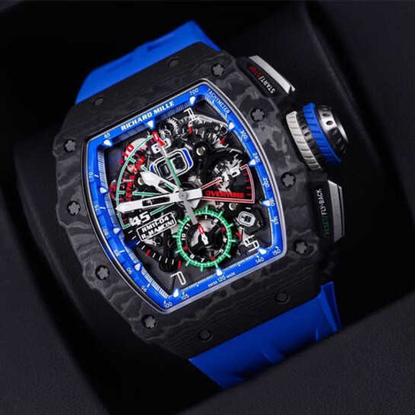 

richardmille tourbillon automatic mechanical quartz wristwatches wrist watches rm11-04 mancini limited hollow out dial 49.94 44.50mm complet