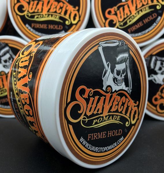 

suavecito pomade hair gel style firme hold pomades waxes strong hold restoring ancient ways big skeleton hair slicked back hair oi6363519