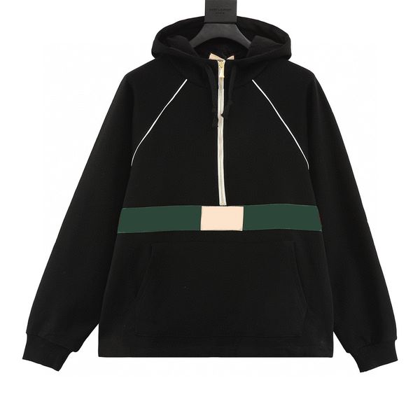 

men's plus size hoodies & sweatshirts in autumn / winter 2024 acquard knitting machine e custom jnlarged detail crew neck cotton 32rft, Black;brown