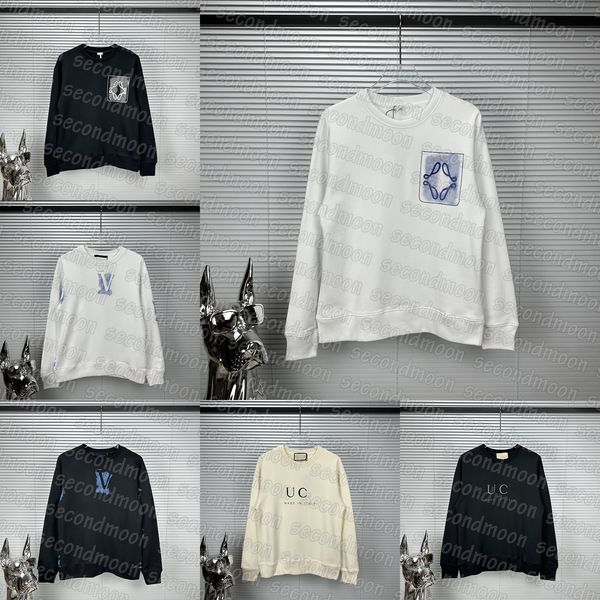 

women winter designer sweatshirts letters printed warm hooded long sleeve windproof sweatshirt casual pullovers, Black