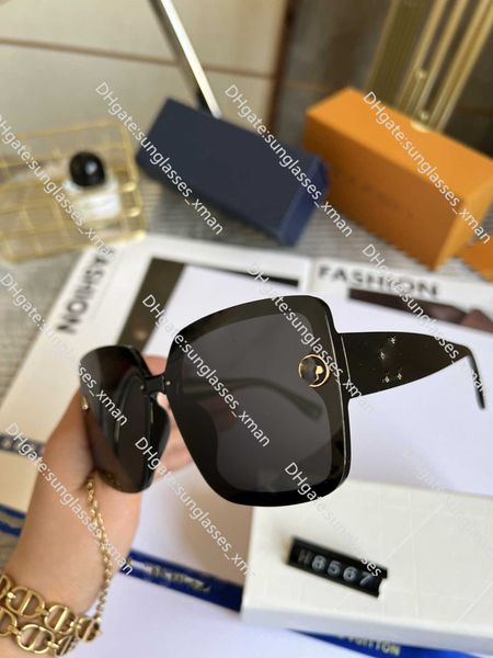 

Fashion Designer Cool sunglasses 2023 New Sunglasses Polarized TR Box Driving Street Shot Women'sFU3S