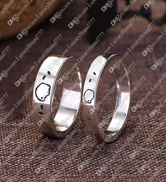 

men039s and women039s skull ring head platinum plated silver titanium steel letter g designer classic fashion jewelry size 56652740
