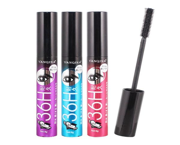 

whole new 36h black waterproof liquid mascara make up set longlasting waterproof eye makeup tools for eyeshadow5253605