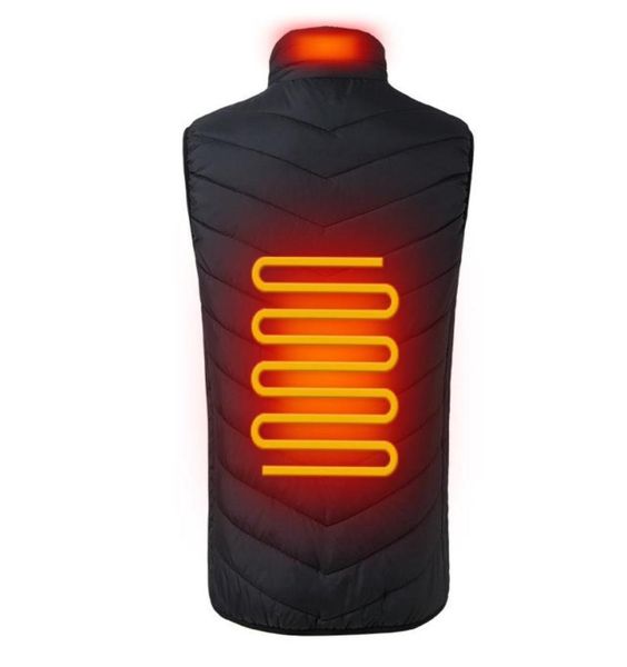

men039s jackets 2021 women winter heated fishing clothing usb infrared electric thermal waistcoat outdoor vest sa84131581, Black;brown