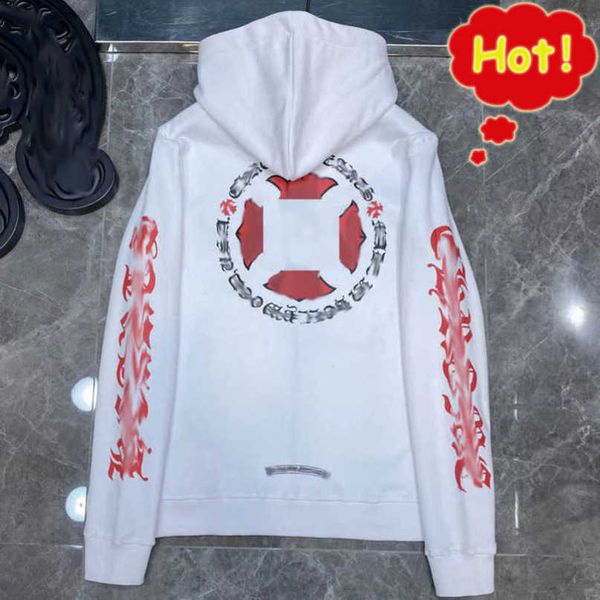 

mens fashion luxury jackets hoodies brand sweatshirts designers zipper hooded sweater men women casual pullover sanskrit horseshoe hoodie c, Black;brown