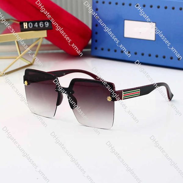 

Fashion Designer Cool sunglasses 2023 Box New Trimmed Sunglasses Women's Men 2UKRX 1KNJV