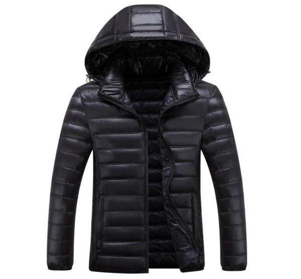 

men parkas plus size winter warm jacket mens puffer coat man hooded overcoat quilted jackets5557173, Black