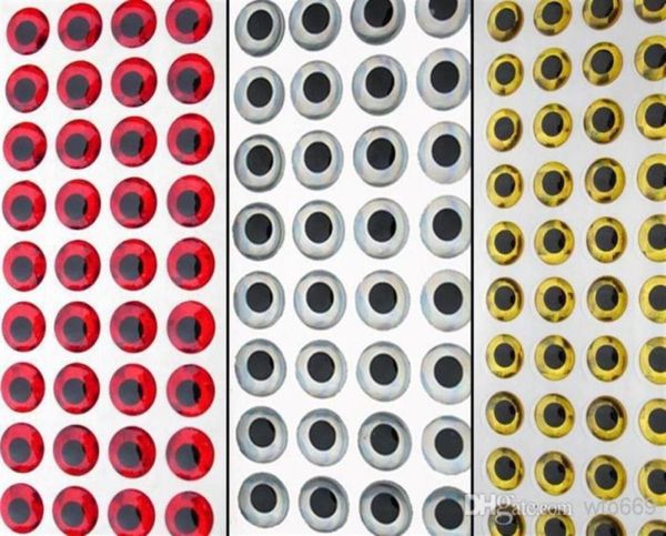 

1080 pcs 3d fish eyes fly tying lure making craft large size280e20936971589308