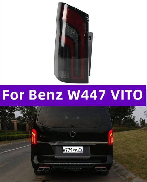

auto styling rear lamp for benz w447 vito taillight led tail lights rear lamp led sdriving lights