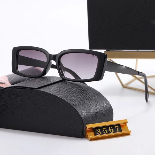 

fashion designer sunglasses 3567 woman sungod glasses luxury sun glasses rectangle goggle adumbral full frame optional quality, White;black
