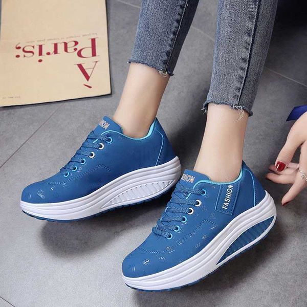 

dress shoes women sneakers 2021 solid wedge casual shoes woman sneakers women running shoes woman lace-up female sneakers zapatillas mujer, Black