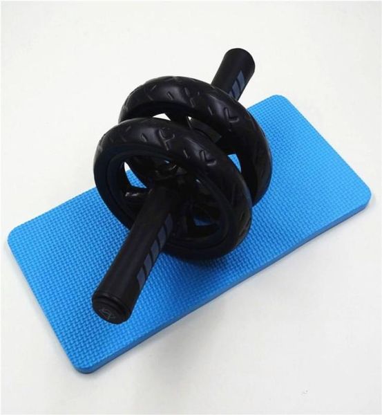 

fitness supplies abdominal wheel ab roller with mat no noise muscle double wheeled ab roller workouts abdominal fitness exercise 99247336