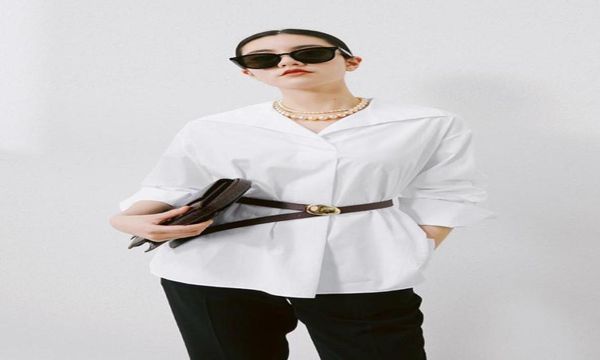 

2022 whole womens blouse 100 light weight cotton white skirt ladies long sleeves clothes65301022498926