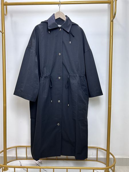 

toteme high collar knit striped contrasting loose for women, Black