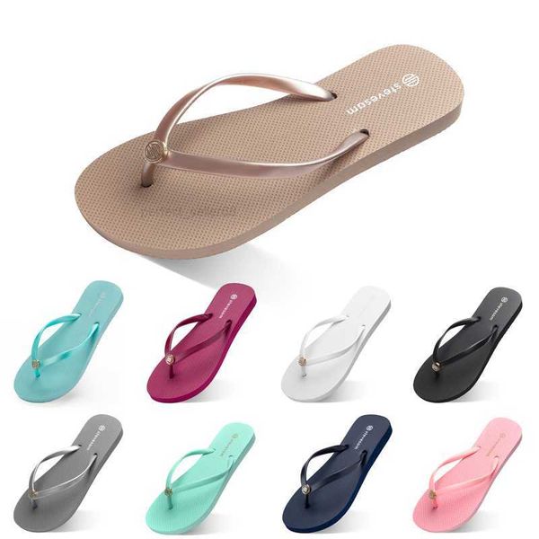 

quality slippers women high shoes flip flops triple white black green orange pink red womens summer outdoor beach slide sneaker868 s
