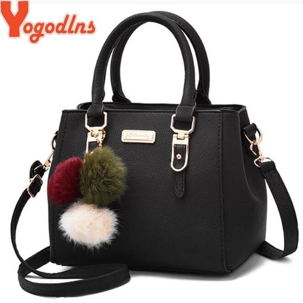 

evening bags yogodlns women beading pendant handbag ladies embossed shoulder bag ladies messenger bag hairball bags bag 230812