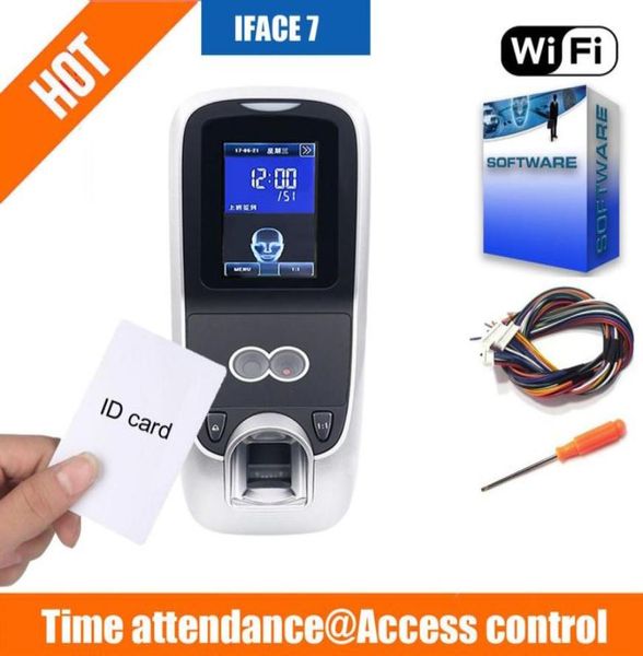 

original mutil language zkteco multibio700 iface7 id card facial door access control wifi time attendance260q6373805