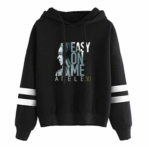 

album 30 easy on me adele merch hoodie sweatshirt tracksuit pullover for men women3954393, Black