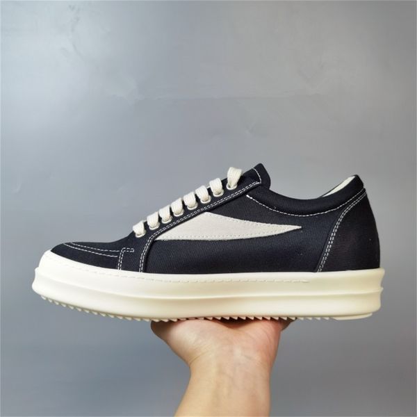 

high r fw23 vas canvas dk casual shoes tpu sole vange dk boots, Black