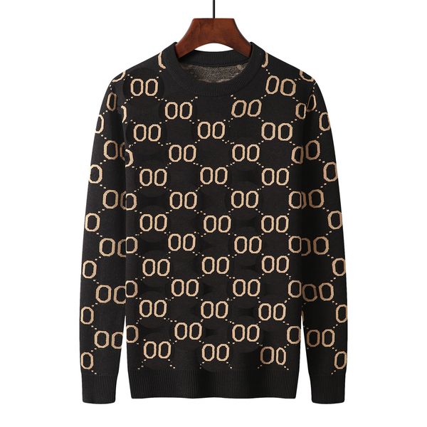 

yy2023 sweater designers sweater mens womens knit sweater pullover letter print casual round crow neck long sleeve sweaters size s-3xl 88aa1, White;black