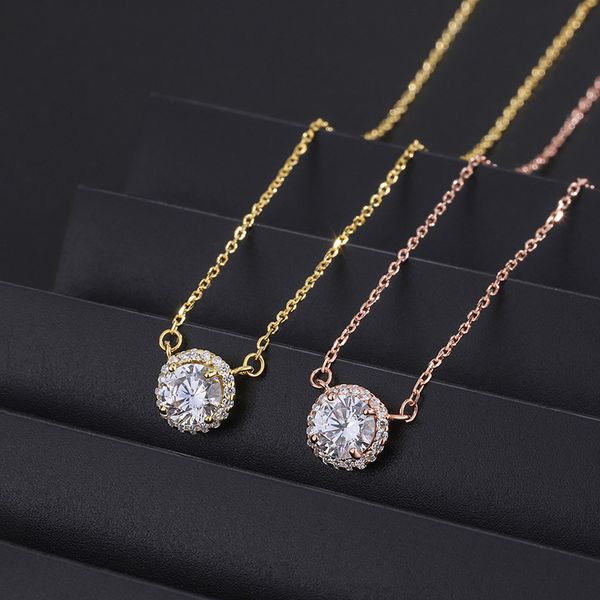 

fashion jewelry necklaces hearts moissanite necklace and pendant s925 silver heart fashion necklaces for women