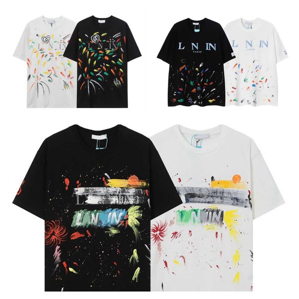 

mens t shirts men shirts designer t shirts tees shirt short sleeves luxury clothes summer leisure breathable printed coats clothing s-xl, White;black