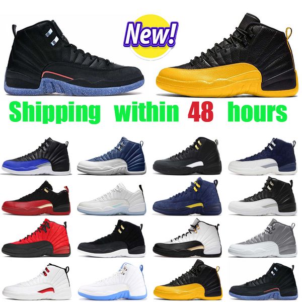

2023 12s basketball shoes jumpman 12 field purple brilliant orange a ma maniere white black eastside golf floral hyper royal playoffs mens t