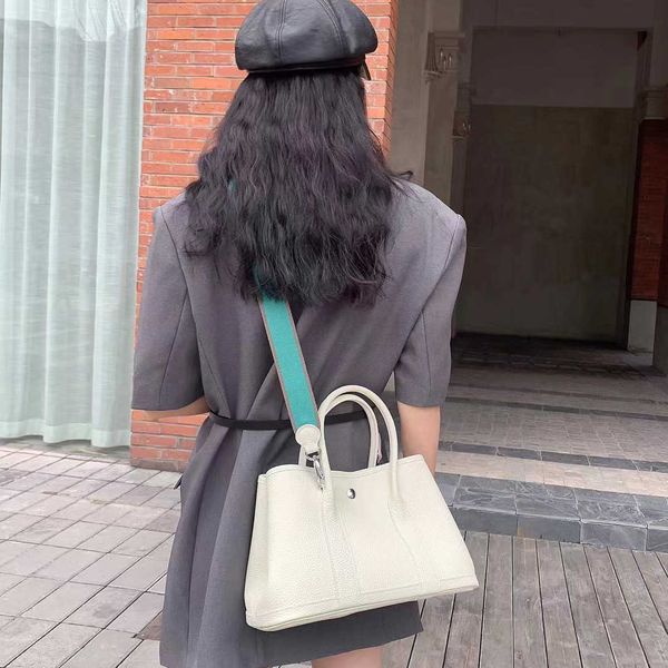 

classic tote bags garden party women's genuine leather bag new garden commuting large capacity handbag versatile diagonal cross practic