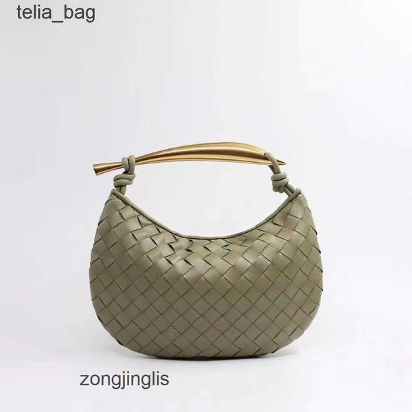 

bags large 2023 bottegaas month venetaas sardine soft leather pleated handbag cow woven designer bag capacity casual underarm 1k3c