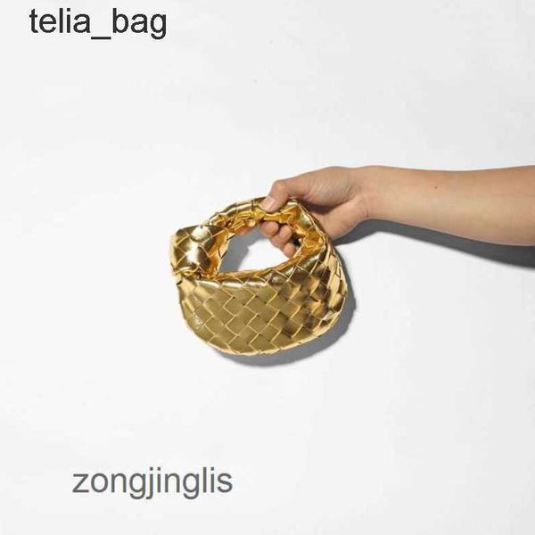 

leather designer mini venetaes bags bottegaas bag cute knotted 2023 jodies woven small cloud 16cm wrist handbags ko2u
