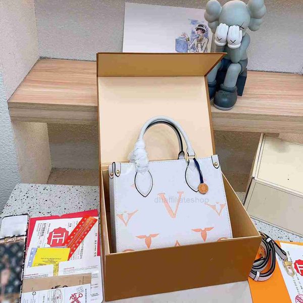 

designer bags luxerys tote bag designer letter v onthego crossbody women fashion leather handbag classic style simple three sizes in multipl