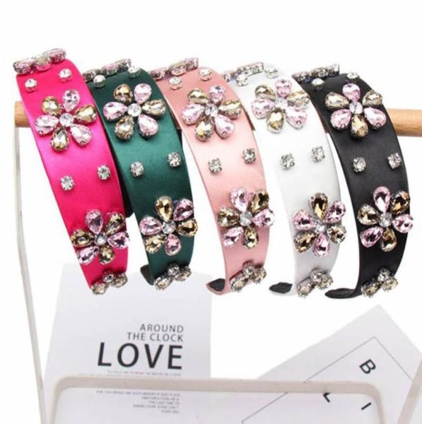 

ins fashion crystal girls hair sticks diamond girls designer headband handwork boutique designer headbands hair accessories for ki6135993, Slivery;white