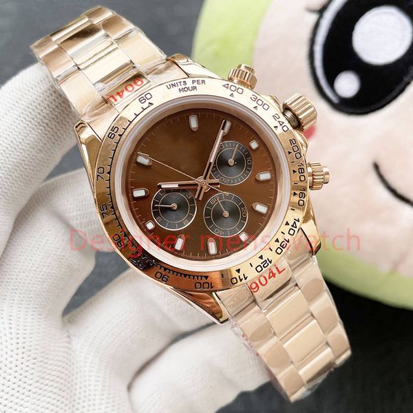 

Gentlemen's Watch 40mm Automatic Mechanical Designer Watch 904L Stainless Steel Sapphire Waterproof Box Montre De Luxe Watch Dhgate