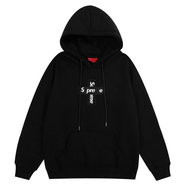 

2023 man geometric pattern hoodies fashion hooded clothes boy hip hop streetwear wholesale trendy ins outwear hoodie, Black