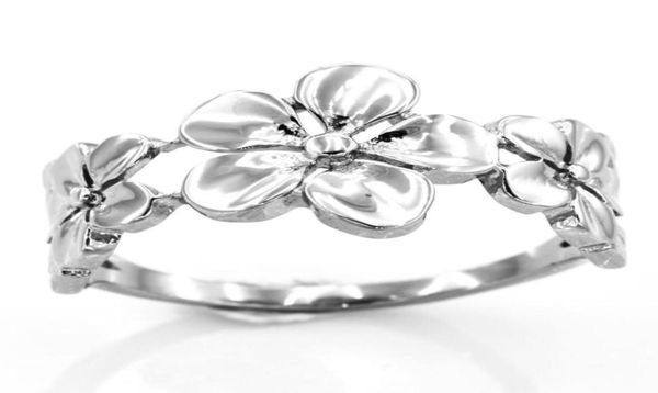 

fanssteel stainless steel vintage ladys wemens jewelry signet classic slim flower nature ring fashion plant ring fsr20w8828749317118233, Silver