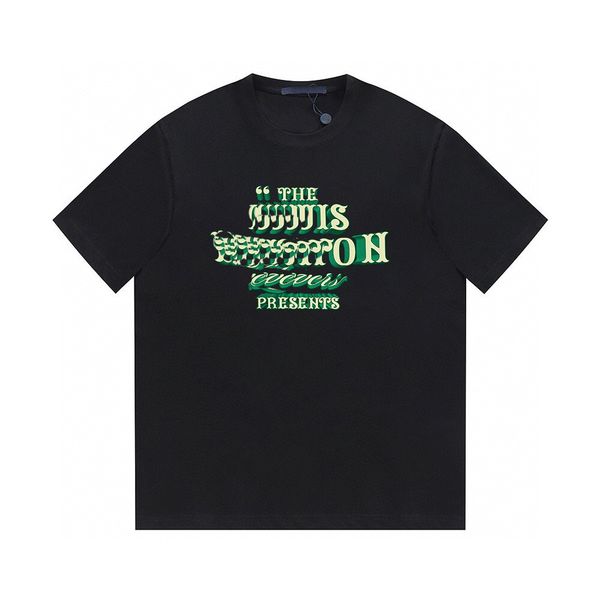 

men's plus tees & polos round neck embroidered and printed polar style summer wear with street pure cotton t-shirts 628, Black