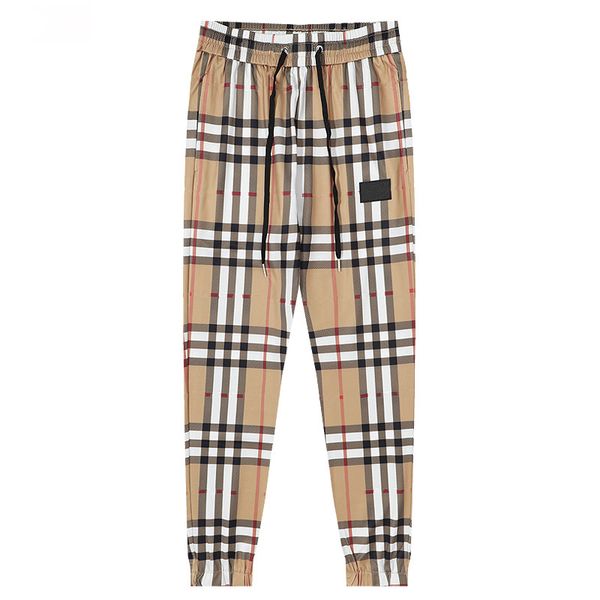 

designer men's pants luxury men women couple classic letter trousers leisure outdoor motion high street fashion versatile casual pants, Black